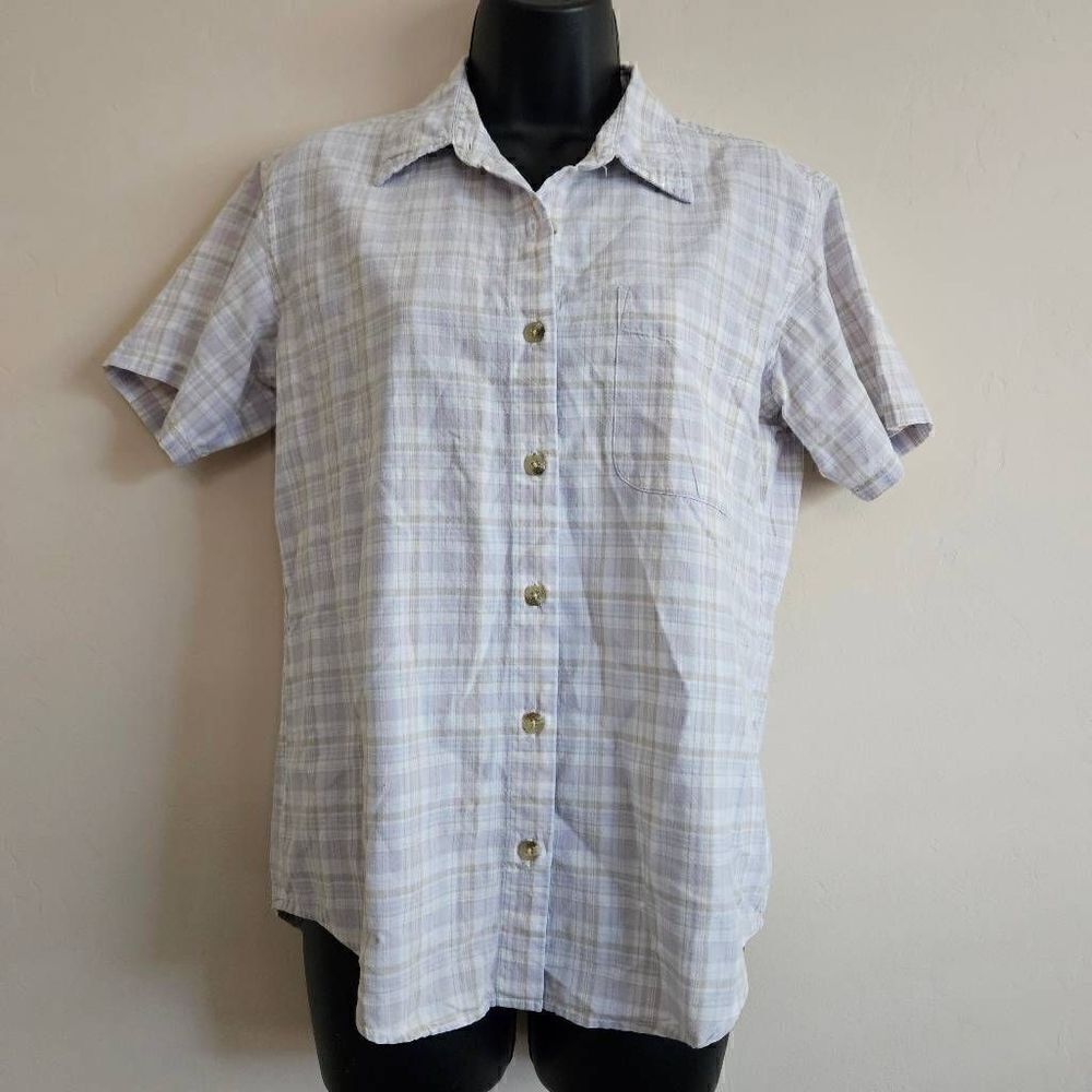 Columbia Short Sleeved Button Down Shirt